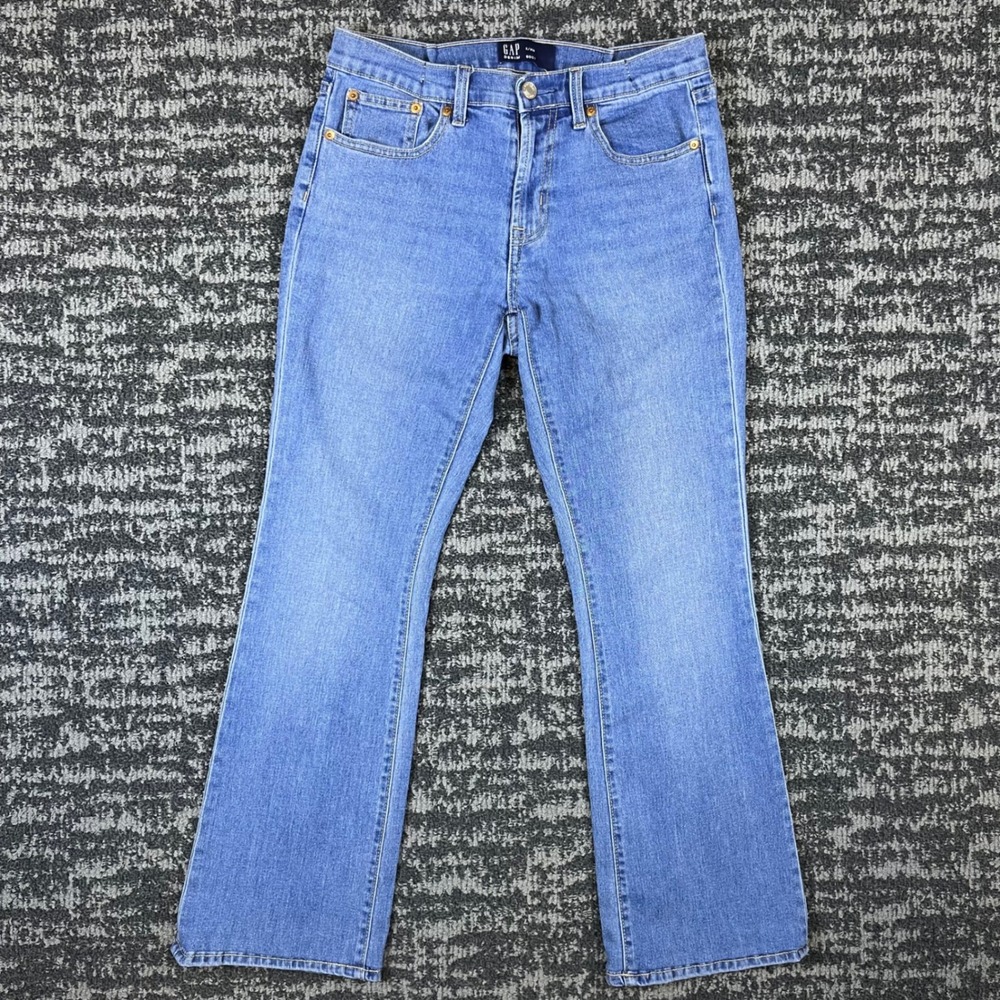 Modified Gap Jeans Womens 2/26P Bootcut Blue Stretch Denim Casual Everyday